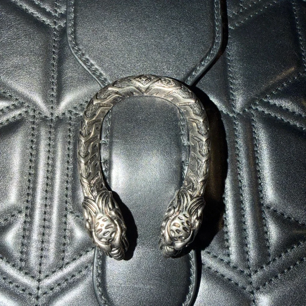 Gucci Quilted Black Hobo Bag
